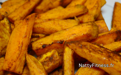 Recette frites de patates douces