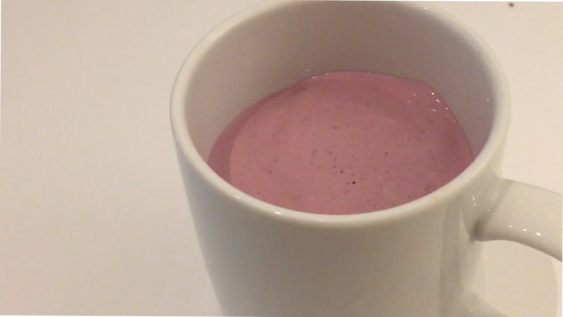 Recette Milkshake protéiné aux fruits rouges