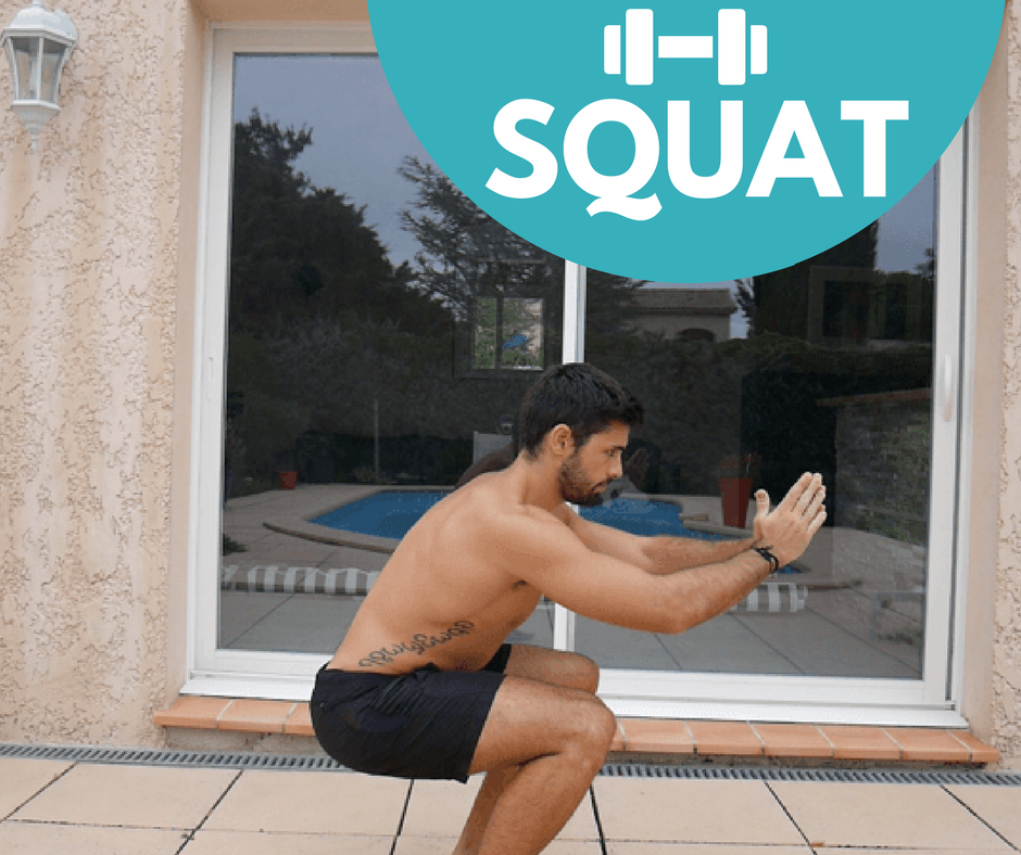 Exercice de musculation naturelle : le squat