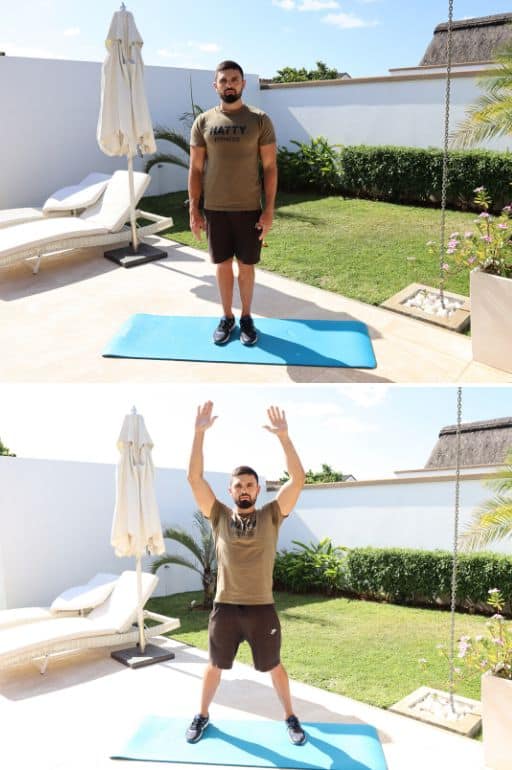 Jumping Jack exercice